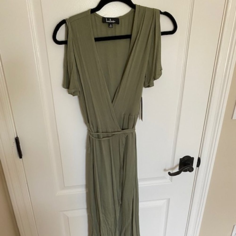 Lulu's Olive Green Dress